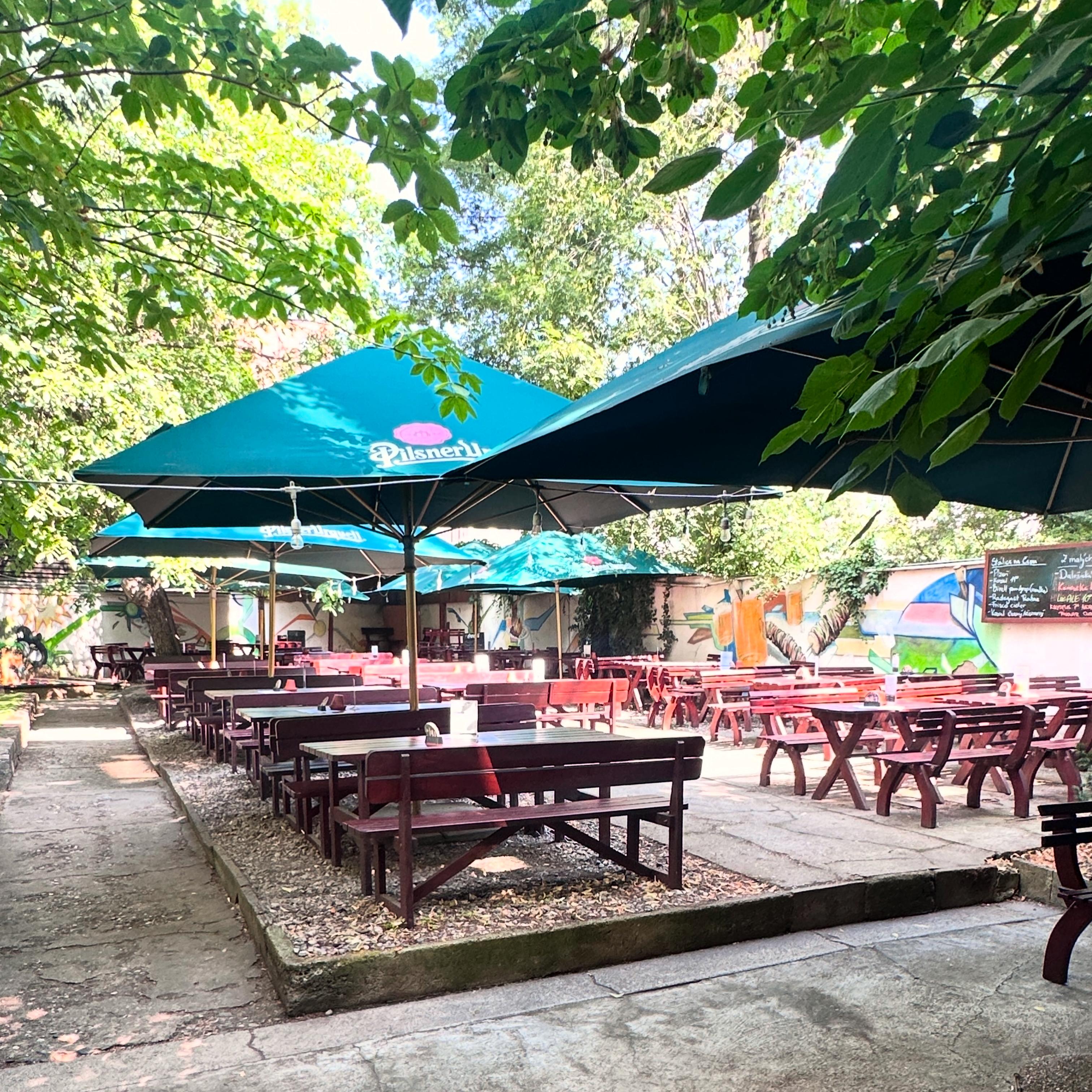Restaurace U Hubatků – zahrada